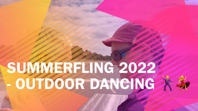 Summerfling 2022 Outside Dancing Fun
